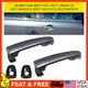 2x Front LH+RH Outside Door Handle Fits Toyota Corolla RAV4 Gray 1G3 B