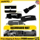 Dashboard Cover Mat Black Gray for 2010-2012 Chevy Silverado 2500HD 3500HD Truck