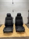06-11 OEM BMW E90 328 335 Sedan Front Left Right Sport Seats Black Leather