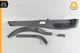 07-13 Mercedes W221 S550 S400 Dashboard Air Vent Trim Panel Cover Set Black OEM