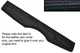 BLUE STITCH REAR PARCEL SHELF SKIN COVER FITS FIAT 500 & FIAT 500 ABARTH 07-14