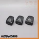16-23 Jaguar XE XF X260 Rear Seat Child Restraint Safety Hook Cover Trim Set OEM