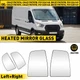 Upper/Lower Towing LH&RH Side Mirror Glass For Ford Transit-150 15-22 FO1325149