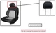 RH BLK LEA FRT HEADREST 52107362623 OEM 2012 BMW 328I 52 10 7 362 623