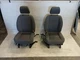 Power Gray Cloth Front Seats from 2006 Dodge RAM 2500 Quad Cab 12871795