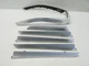 09-16 AUDI B8 A4 S4 DASHBOARD DOOR PANEL INTERIOR ALUMINUM TRIM SET OEM 041922