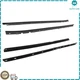 Weatherstrip Window Sweep Felt Seal Kit Set 4pcs Fit For 90-96 Chevy Corvette