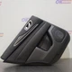 18 2018 INFINITI QX60 REAR DOOR TRIM PANEL BLACK WITH WOOD TRIM LEFT DRIVER