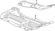 Genuine GM Driver Side Front Engine Compartment Splash Shield 23363169