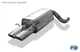 Mercedes C-Class W203 S203 Stainless Steel Sport Exhaust 2x106x71mm (&Oslash;56mm)