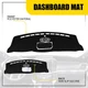 For 2021-2025 Ford F150 Dashboard Cover Dash Board Mat Sunshade Protector Black