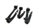 2012 BMW X5 (E70) REAR SEAT LEFT CENTER RIGHT SEATBELT RETRACTOR SET-3 (BLACK)