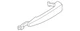 Genuine BMW Handle Outside 51-21-7-332-566