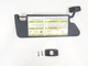 Jeep JK Wrangler OEM Driver Left Sun Visor Black 55371009AA 2007-2009 67974