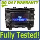 2015 - 2017 Hyundai Sonata OEM AM FM XM Radio Receiver CD Player Display