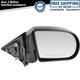 Black Textured Manual Side View Mirror Passenger Right RH for Blazer S10 Jimmy