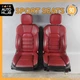 15-18 Porsche Macan 95B Sport Seat Cushion Assembly Set w/ Crest Leather OEM 81k