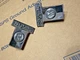 1968 1969 Buick Skylark Roof Sail Panel Emblem set of 2 7759501 OEM GM 68-69