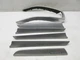 09-16 AUDI B8 A4 S4 DASHBOARD DOOR PANEL INTERIOR ALUMINUM TRIM SET OEM 041723