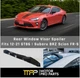 Fits 12-21 Toyota GT86 Subaru BRZ Scion FR-S Window Visor Rear Roof Spoiler Wing