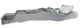 11-15 HONDA CR-Z CENTER CONSOLE WITHOUT ARMREST GRAY Front Floor