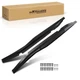 ABS Side Skirts Carbon Look for Chevy Corvette C7 Z06 2014-2019 Body Kit Pair