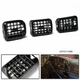 Fit For 1998-02 Dodge Ram 1500 2500 3500 3PC A/C Air Heater Dash Bezel Vents Kit