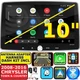 08-16 TOWN & COUNTRY NAV BLUETOOTH APPLE CARPLAY ANDROID AUTO CAR RADIO STEREO