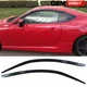 Fits 13-20&nbsp;Scion&nbsp;FRS Subaru&nbsp;BRZ Toyota&nbsp;86 Acrylic Slim Style Window Visors 2Pcs