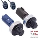 2 Pack Engine Oil Pressure Sensor with Connectors for Audi A4 A5 A6 Q5 TT and 