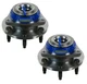Pair Set of 2 Rear Moog Wheel Bearing Hub Kit for Buick Chevy Pontiac Saturn AWD