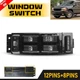 Window Control Switch Front Driver Side Fits 2001-2002 Chevy Silverado 1500 HD