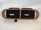 2003-2010 Porsche Cayenne Center Dash Dashboard A/C Heater Air Vent OEM BROWN