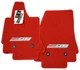 Chevrolet Corvette C7 Z06 Floor Mats - Adrenaline Red Nice Premium 32oz Up-Grade