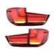 4PCS LED Tail Rear Lights Lamp for BMW X5 F15 Facelift Stop Lamp Replacement