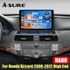 6+128GB For Honda Accord 2008-2012 Android 15 Stereo Radio Wifi LTE Carplay GPS