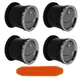 4pcs Dash Air Louvre Kit for Ford F150 4.2L 4.6L 5.4L 04-08 8L3Z-19893-BA Chrome