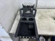 2020 PORSCHE CAYENNE Center Console Cover with Dual Cupholder Black Leather OEM