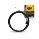 For Toyota Camry 2007-2011 Trunk Release Cable Black Plastic/Metal | 6460706170