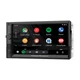 Power Acoustik CPAA-70MW 7&rdquo; Double 2 DIN Receiver Wireless CarPlay/Android Auto