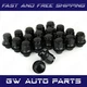 20 PCs JAGUAR OEM FACTORY BLACK MAG LUG NUTS FOR JAGUAR S/X/F TYPE XE XF XJ XK