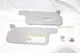 96-00 Toyota RAV 4 rav4 SUNVISORS w/ Sun Visor CLIPS Gray Vinyl PAIR