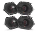 4x JBL Pro 6x8 Inch 2-Way 50W RMS  500W Power Coaxial Car Audio Speakers
