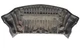 07-17 Mercedes W207 E350 E550 Engine Front Lower Flap Splash Guard Oem