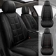 Black&Red Lines Car 2&5 Seat Covers Pad For Ford C-Max Hybrid/ Energi 2013-2018