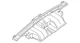 Genuine Nissan Defroster Nozzle 27800-4RA0C