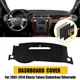 For 2007-2014 Chevy Tahoe/Suburban/Silverado Dash Cover Mat Dashboard Pad Black