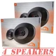 4X JBL STAGE3 9637AM 6x9" 3-Way 210W Coaxial Car Speakers W/Grilles *NEW*