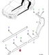 Genuine Jaguar F Pace Front Right Hand Lower Door Moulding T4A3869/T4A13118