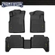 3D Molded TPE Floor Mats Fit For 2005-2015 Toyota Tacoma Double Cab All Weather